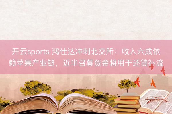 开云sports 鸿仕达冲刺北交所：收入六成依赖苹果产业链，近半召募资金将用于还贷补流